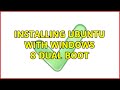 Ubuntu: Installing Ubuntu with Windows 8 Dual boot