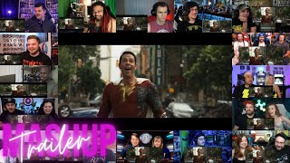 Shazam! Fury of the Gods - Trailer Reaction Mashup 🤩⚡ - DC Comic Con 2022