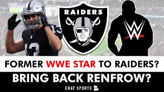 Raiders Interested In Former WWE Star? Raiders Rumors Mailbag Feat. Hunter Renfrow & Rashee Rice