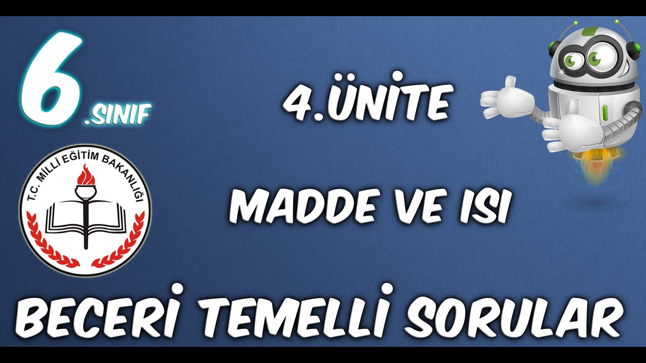 MEB Beceri Temelli Soru Çözümleri 6.Sınıf Fen Bilimleri 4.Ünite - YouTube