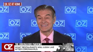 Dr. Oz Breaks Down Research That Examines How Restaurant-Goers Were Able To Infect Other Tables With