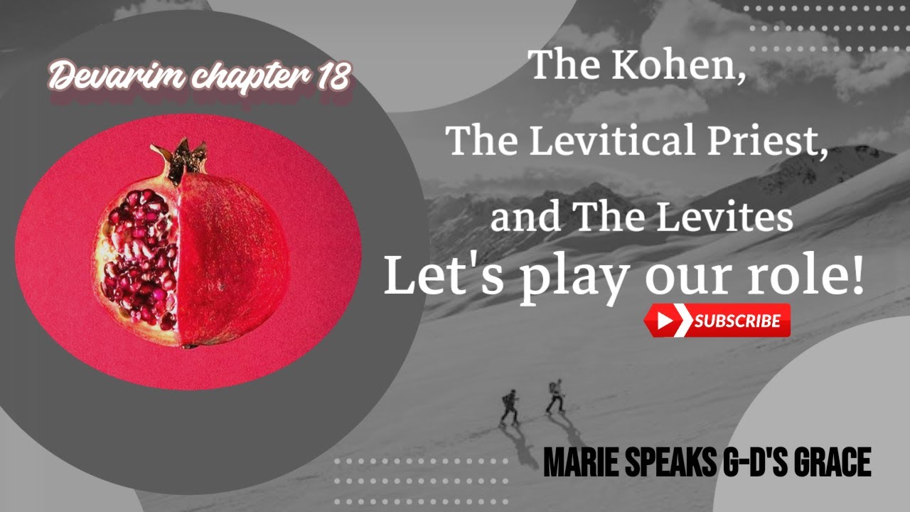 Full Class:Devarim Chapter 18: The Kohen, The Levitical Priest, And The ...