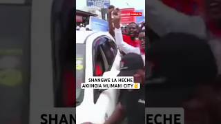 🥴SHANGWE LA HECHE AKIINGIA MLIMANI CITY🔥✌️ #breaking #globaltv #shortsvideo #viralvideo #trending