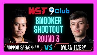 Noppon Saengkham vs Dylan Emery | Shootout Round 3 | Full Match #snookershootout #snooker2024