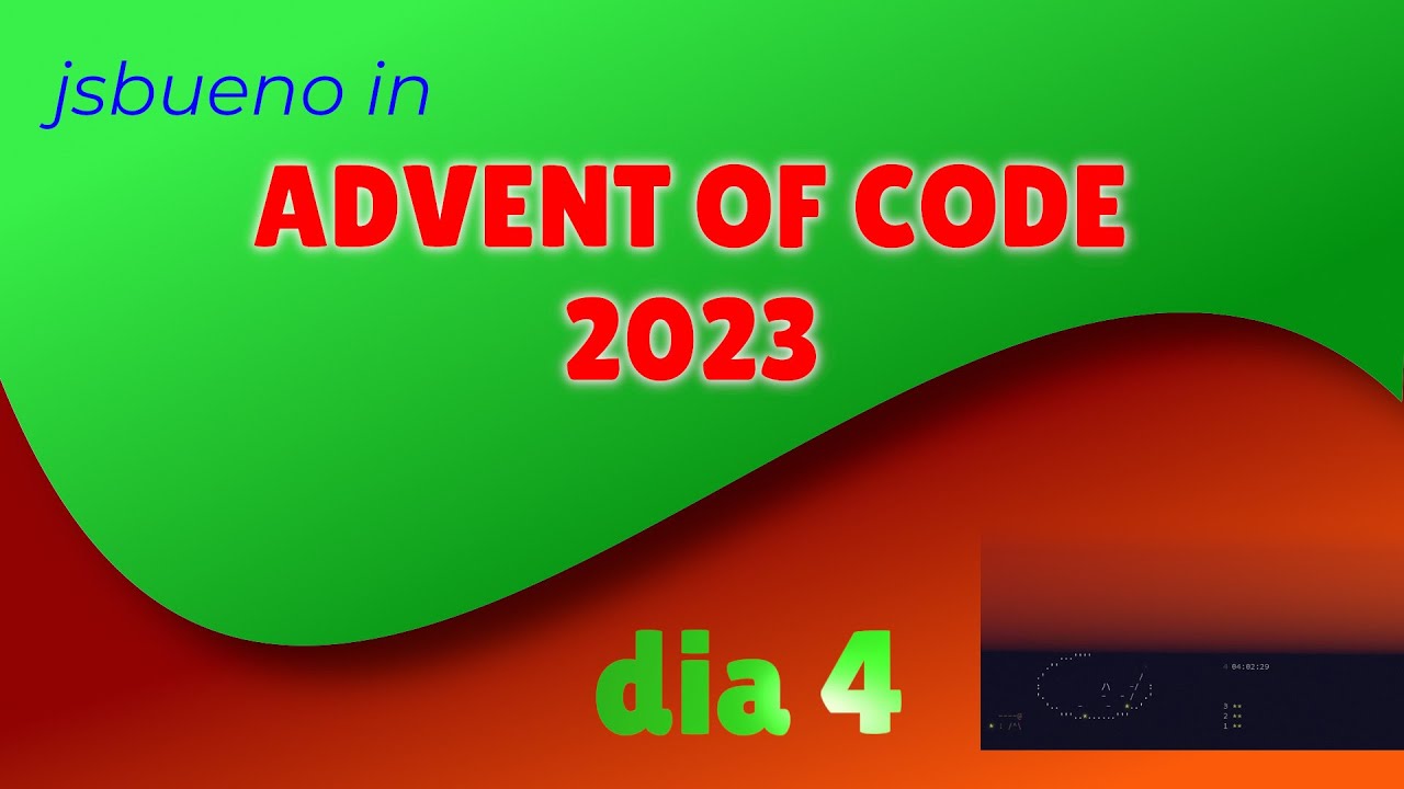 Python Advent Of Code 2023 Dia 4 Youtube