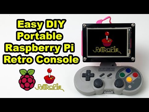 Build A Handheld RetroPie Gaming Console No Solder SUPER EASY! Build A Handheld RetroPie Gaming Console No Solder SUPER EASY!
