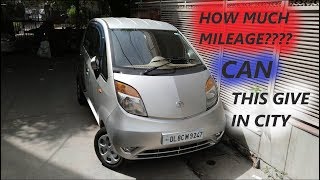 Tata Nano Mileage RUN