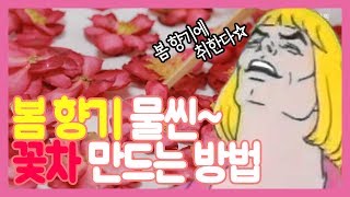 [숏클립] 봄 향기 물씬~ 꽃차 만드는 방법