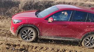 Mazda CX5 AWD and muddy roads