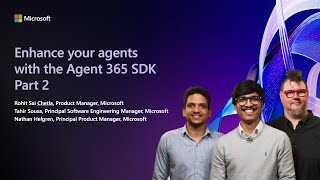 Make your Agents Enterprise-Ready with the Agent 365 SDK (Part 2)
