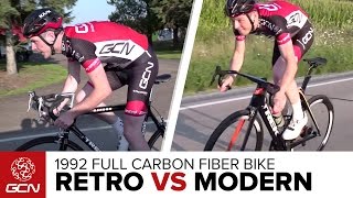 1992 Vs 2016: How Does One Of The First Full Carbon Fiber Bikes Ride? | Retro Vs Modern