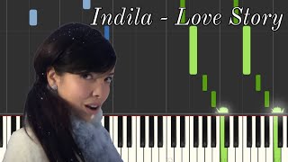 Indila - Love Story | Piano Tutorial