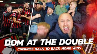 VLOG: SCENES IN THE STANDS! Solanke Double Helps DOMINANT Bournemouth Defeat Newcastle 🆙