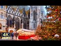 Vienna Christmas Market 4K Stephensplatz Walking Tour 2024