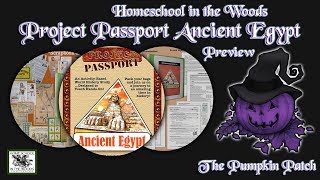 Homeschool in the Woods Project Passport Ancient Egypt ✧･ﾟ: *✧ Secular Homeschool Curriculum Review