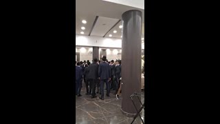 Engagement Party in the city of Bnei Brak in Israel, Celebrating a simcha