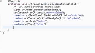 Android Application Development Tutorial 104 External Storage State YouTube