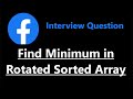 Find Minimum in Rotated Sorted Array - Binary Search - Leetcode 153 - Python