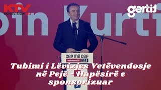 Tubimi i Lëvizjes Vetëvendosje në Pejë - Hapësirë e sponsorizuar | LIVE | KTV