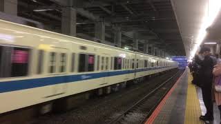 【珍❓】小田急8000形が相模大野駅通過線を通過‼️