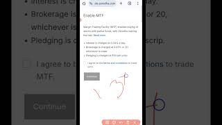 Zerodha Introduce MTF (margin trading facility) #trading #stockmarket #investing #mtf #margin