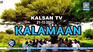 Wararka Telefishinka Kalsan TV By: Maxamed Salaad 22-12-2024.