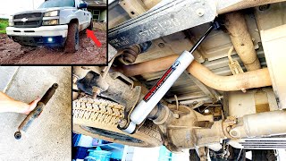 How To Replace Rear Shocks! 2005 Chevy Silverado! 99-06 Chevy/GMC/Silverado/Sierra 1500!