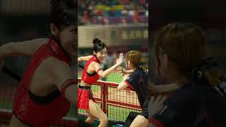 林襄 VS 霖霖👊  #味全龍啦啦隊 #台湾チア  #cheerleader #치어리더  2024/5/8【台湾チアTV】