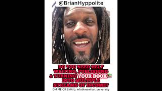 Do You Need Help Writing Publishing Or Monetizing A Book