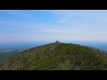 北海道の山　ドローン　武佐岳