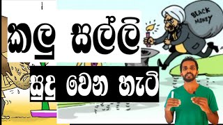 black money| kalu salli| කලු සල්ලි සුදු වෙන හැටි