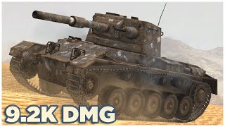 Vickers Cruiser • 9.2K DMG • 4 KILLS • WoT Blitz