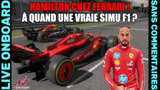 HAMILTON chez FERRARI ! Ça se fête sur ASSETTO CORSA ! Course de 10 tours sur MONZA