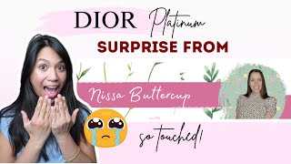 SO UNEXPECTED Dior Beauty Platinum Gift Unboxing from @nissabuttercup3009  😍 | Artsy Momsy