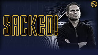FRANK LAMPARD SACKED! EVERTON IN CRISIS - REACTION