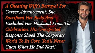 My Cheating Wife Sold Body for Promotion and You Won't Believe My Next Move... Audio Story