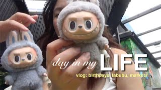 vlog; grwm, birthdays, labubu, markets and more