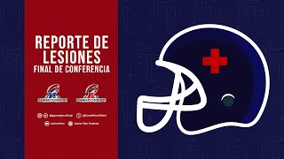 Reporte de Lesiones Final de Conferencia NFL 2025