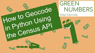 How to Geocode in Python Using the Census API | Data Tutorial | Python