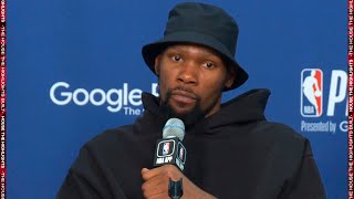 Kevin Durant Talks Series Loss vs Nuggets, Postgame Interview