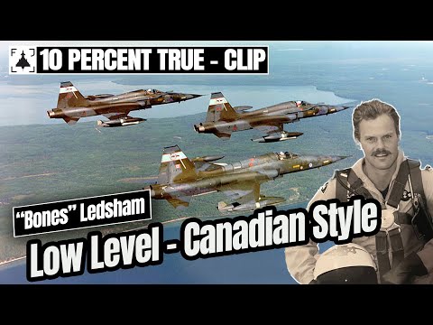Fast Jet Low Level. "Bones" Ledsham [CLIP]