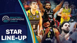 Huertas, Langford, Hruban, Thomas & Shermadini | Star Line-Up | Basketball Champions League 2019-20