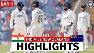 Ind vs Nz day 1 2nd test highlights || Washington Sundar 7 wickets highlights #cricket #indvsnz