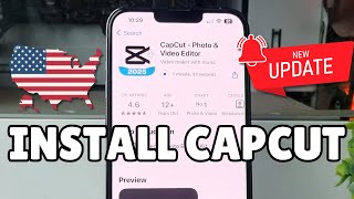 Fix CapCut Missing in iPhone | Re-install capcut in USA after Ban ( NEW UPDATE)