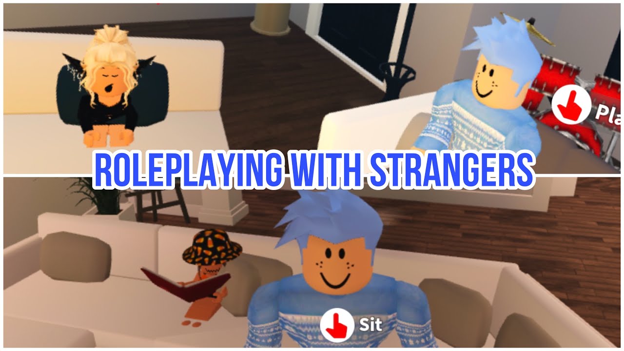 Roleplaying With Strangers In Bloxburg ( Roblox ) - YouTube