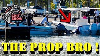 You Got Problems Captain ! Boat Ramp Boater Accidentally Goes Head First ! (Chit Show)