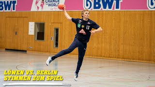 Löwen vs. Füchse Berlin - Vorschau zum Spiel