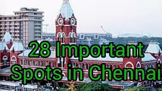 Important Places in Chennai