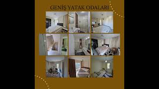 KUŞADASI MERKEZDE YABANCIDAN EŞYALI GENİŞ 4+1 VİLLA