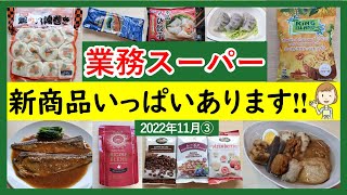 【業務スーパー】高コスパ新商品を最速レビュー！スパ子おすすめ購入品♪(2022年11月③）GYOMU SUPERMARKET JAPAN